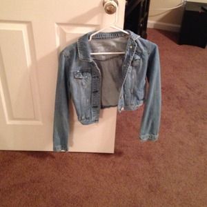 Denim american eagle jacket