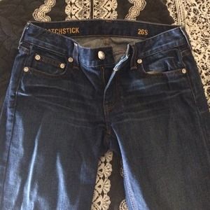 JCREW matchstick skinny jeans