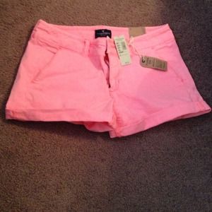 Pink american eagle shorts