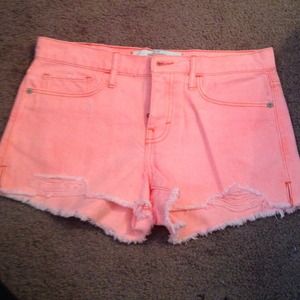 Pink Abercrombie shorts