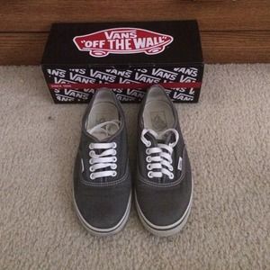 Grey vans