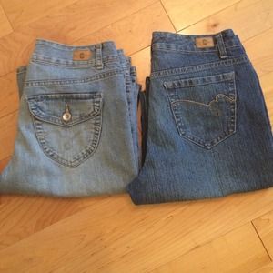 2 Pair Bandolino Jeans