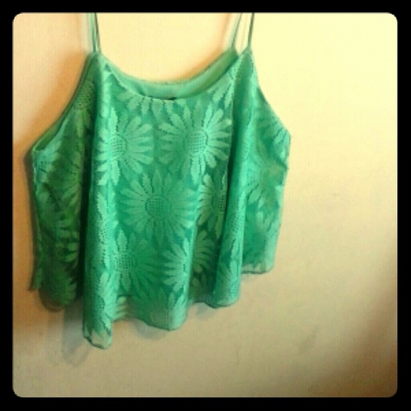 Mint green rue 21 tank