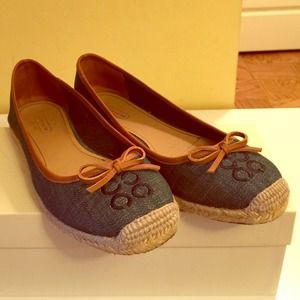 Coach Darcelle Denim flats