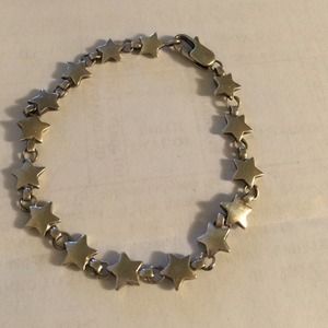 Tiffany Sterling Silver Star Bracelet