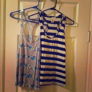 Two cute tank tops.
