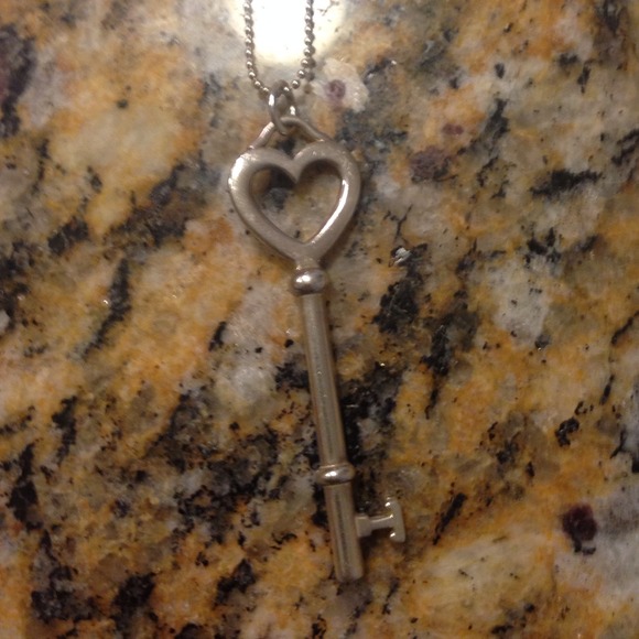 Tiffany & Co. Heart Key necklace