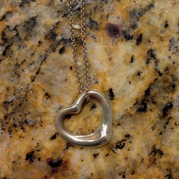 Tiffany & Co. Dangling heart necklace