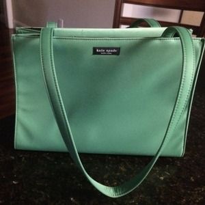 Kate spade emerald green purse