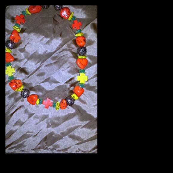 Chunky cowgirl style necklace