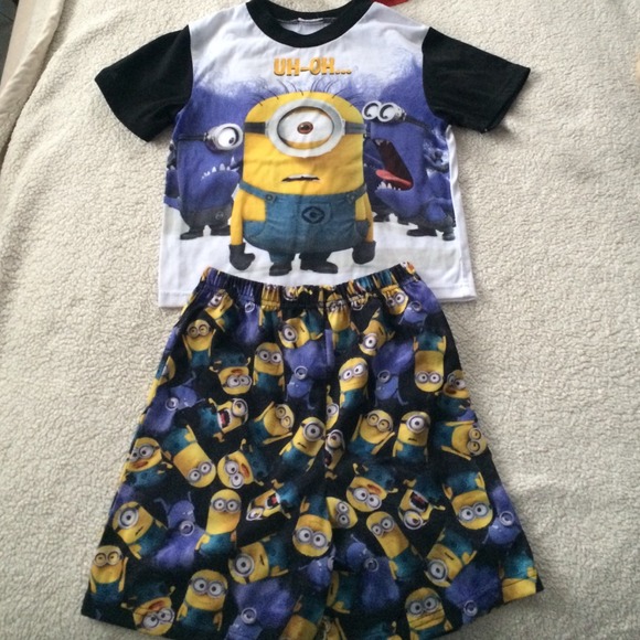 Little boys minion pjs