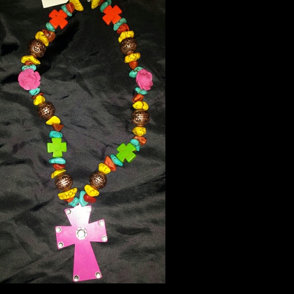 Chunky cowgirl style necklace