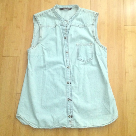Jean tee/vest!