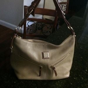 Taupe Authentic Dooney&Bourke Handbag