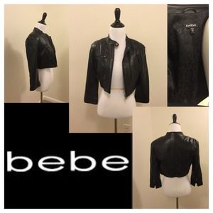 🔳BEBE Leather Jacket🔳