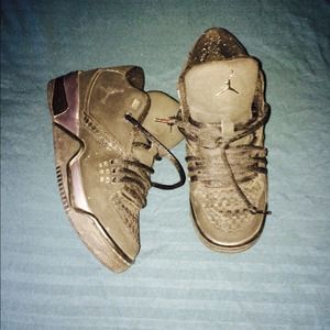 Jordan all black sneakers