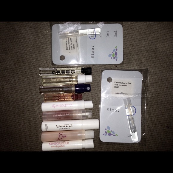 Designer Perfume Sample Lot