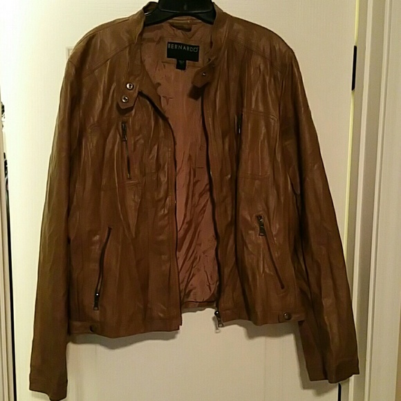 Leather jacket
