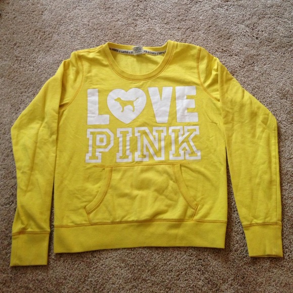 Victoria's Secret Pink Brand Crew Neck Sweatshirt