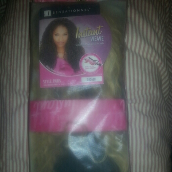 On hold for pineview *Blonde and reddish brown wig