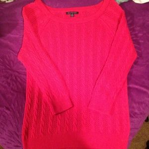 Pink sweater