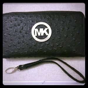 MK Wallet with detachable strap