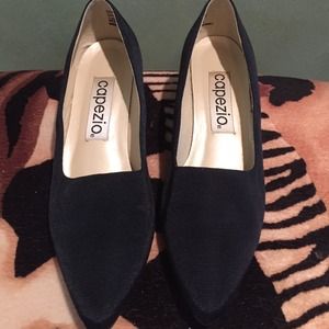 Navy shoes