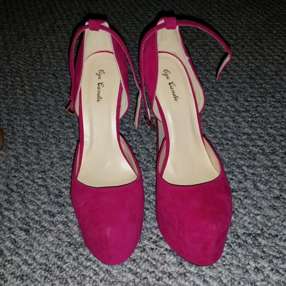 Solid pink heels - Picture 2 of 4