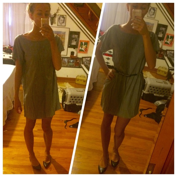 NY&C Grey Sheath Dress - Picture 4 of 4