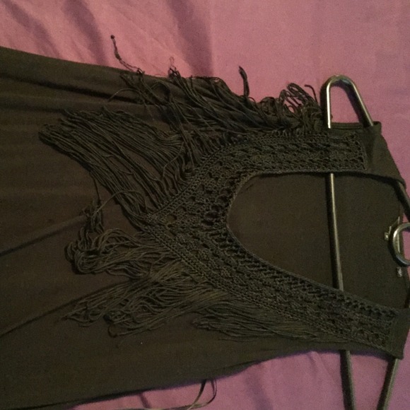 Black elegant top