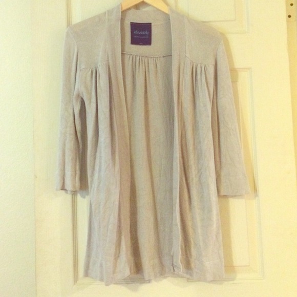 Gray Lightweight Cardigan
