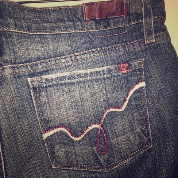 Blue 2 denim jeans made in California