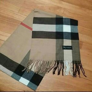 I N S P I R E D Burberry scarf