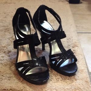 Black heels