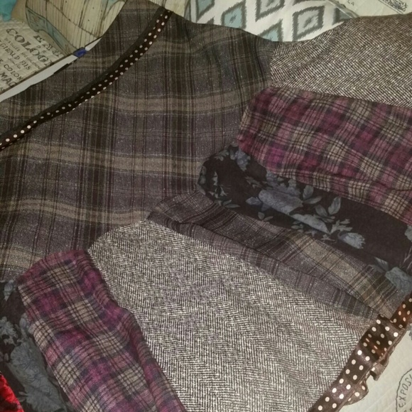NWT patchwork skirt