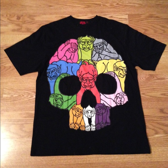 Red Monkey Other - 🎉REDUCED Mens Red Monkey skull TShirt