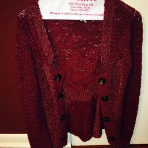 Small BKE sweater runs big