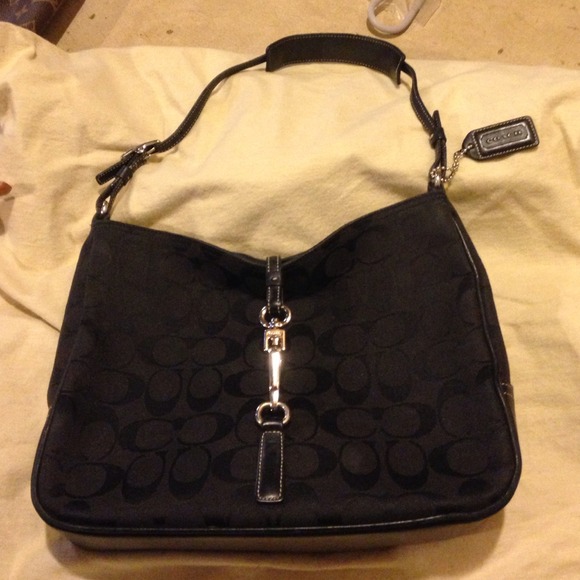 Coach black purse