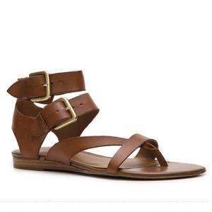Franco Sarto Brown Glinda Sandals