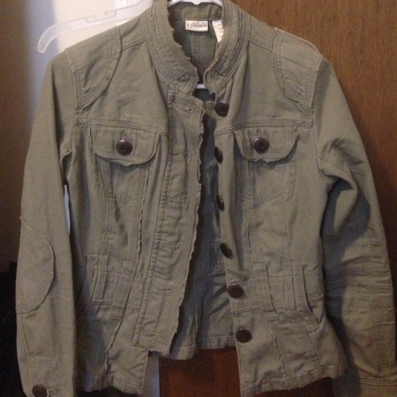 Army green jacket