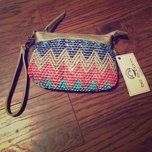 BRAND NEW Big Buddha Clutch