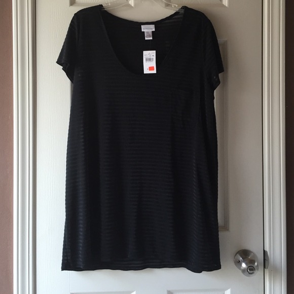 Black maternity top