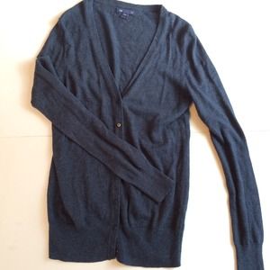 Navy Boyfriend Cardigan from the Gap