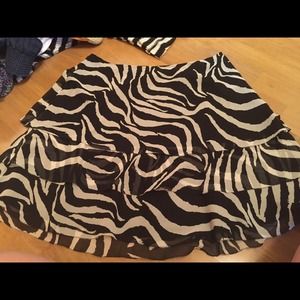Black and White Skirt