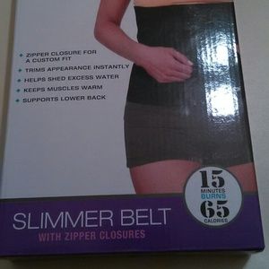 Slimmer Belt with zipper closures