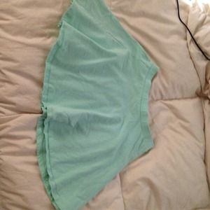 forever 21 Aqua/teal circle skirt