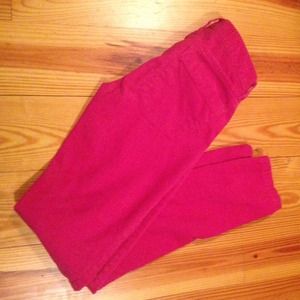 24S jcrew pink matchstick cords (only worn once)
