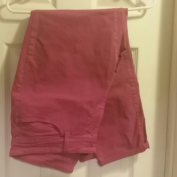 Ann Taylor Modern fit purple ankle pants