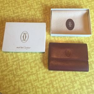 Vintage new Cartier wallet