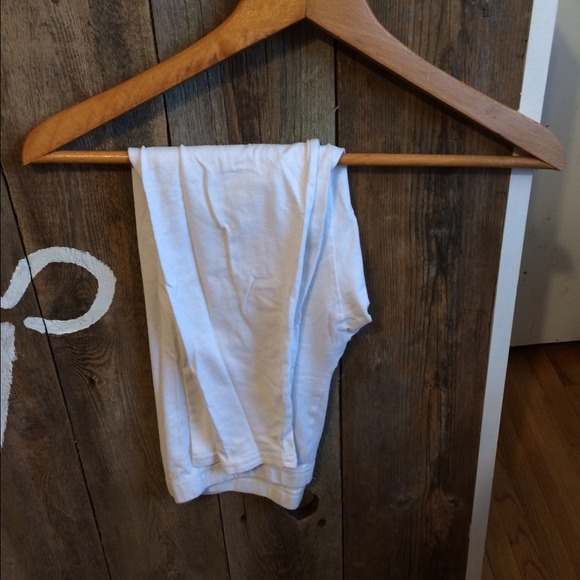 White leggings